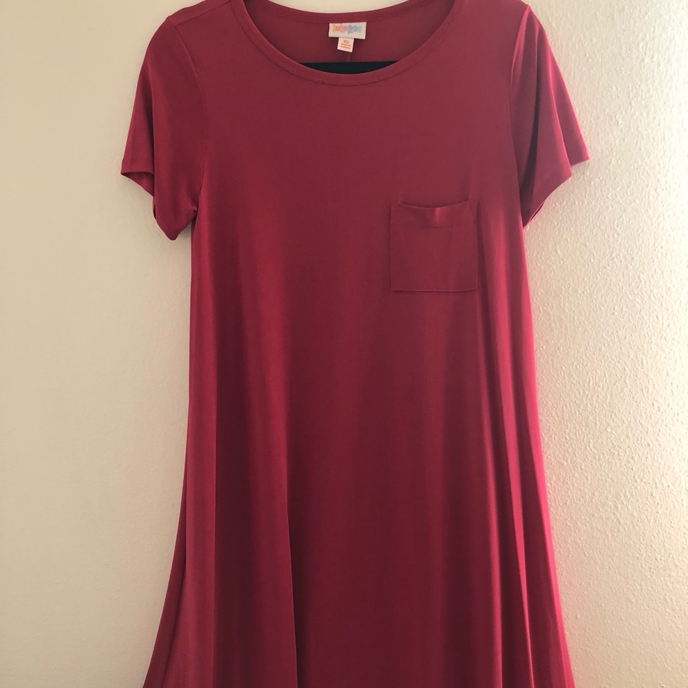 Lularoe Carly Dress.  Nice pink dress.